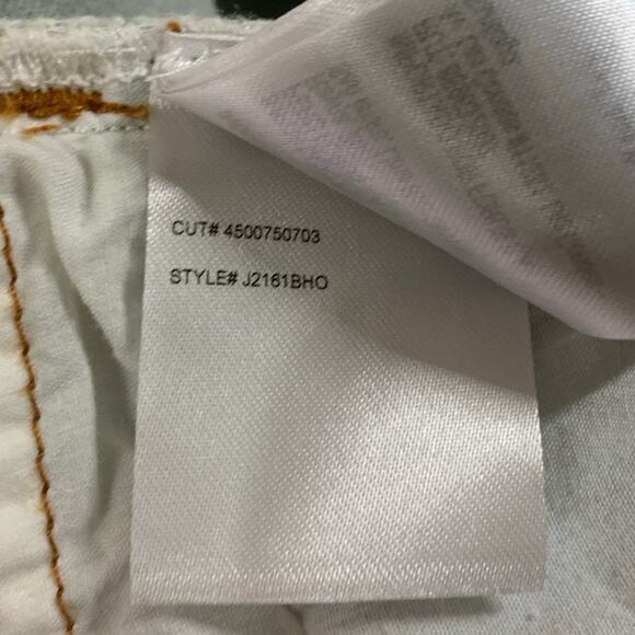 Billabong How Bout That Shorts 31 Light Blue Distressed Cut Off Raw Hem - Picture 10 of 11